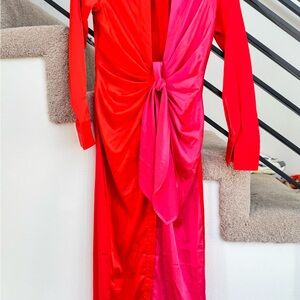 JLUX LABEL Satin Dress